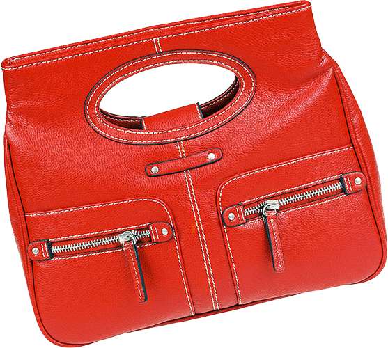 New Red Hand Bag