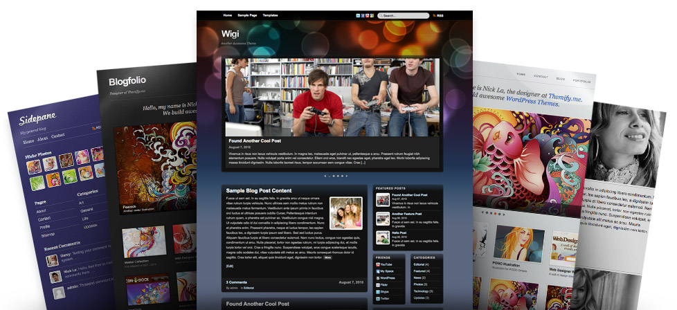 wordpess themes image
