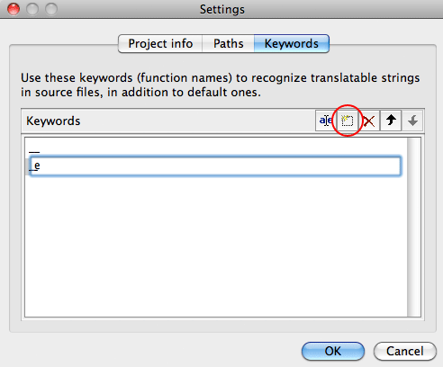 poedit keywords