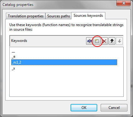 poedit sources keywords