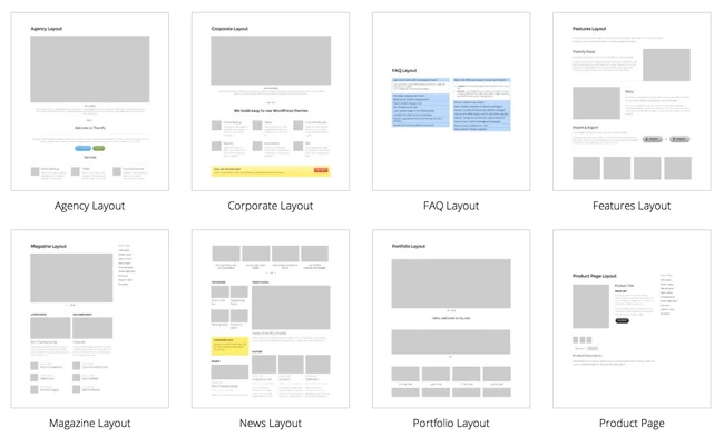 Themify Builder Plugin Layouts