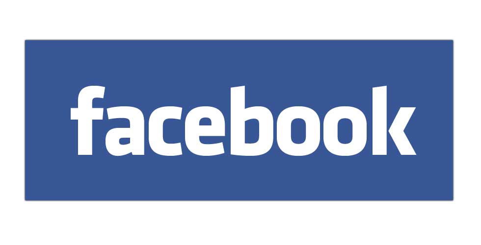 Facebook logo PSD Slider