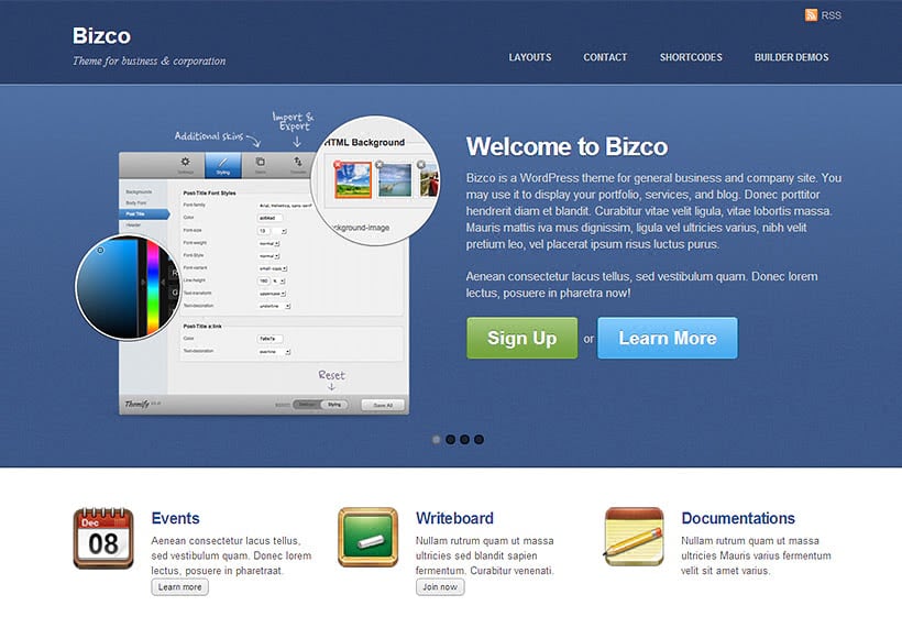 Bizco - Business WordPress Theme Bizco - Business WordPress Theme