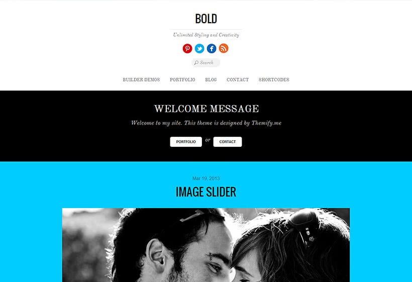 Bold - WordPress Theme Bold - WordPress Theme