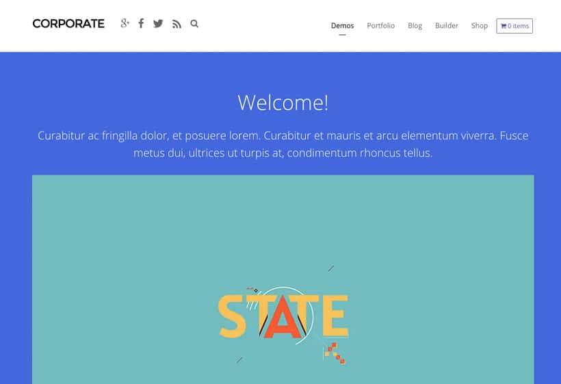 Corporate - multi-purpose WordPress theme Corporate - multi-purpose WordPress theme