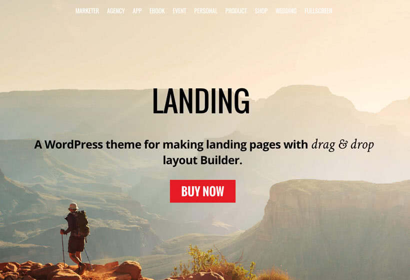 Themify Landing WordPress Theme