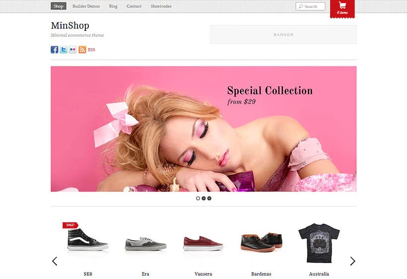 Minshop - WooCommerce Theme Minshop - WooCommerce Theme