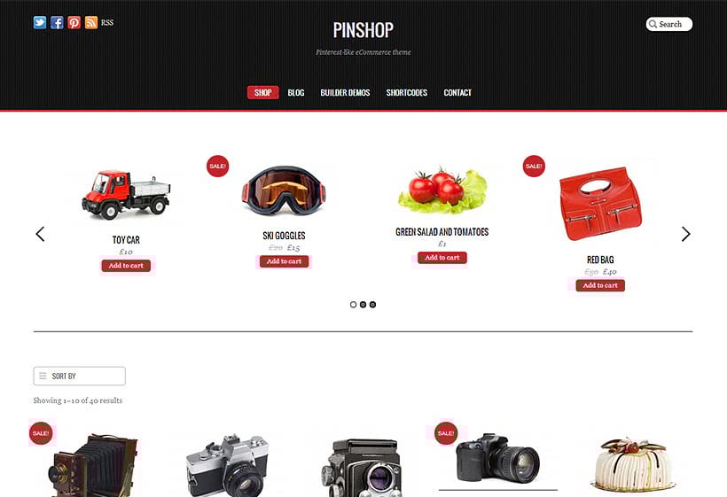 Pinshop - WooCommerce Theme Pinshop - WooCommerce Theme