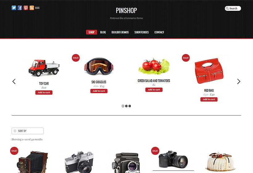 Themify Pinshop WordPress Theme