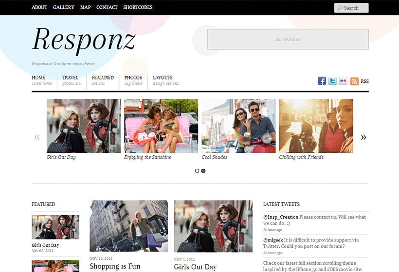 Responz - responsive WordPress theme Responz - responsive WordPress theme