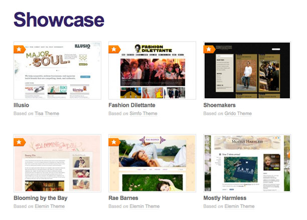 Showcase Your Sites on Themify