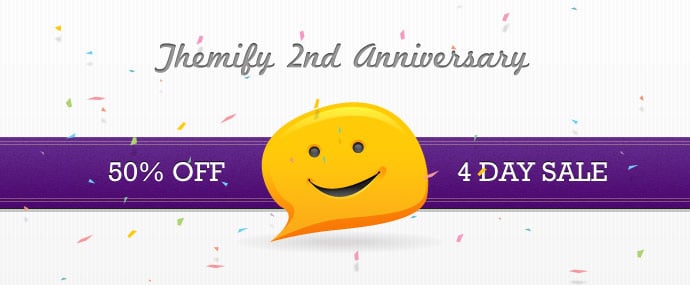Second Anniversary Sale & Giveaways