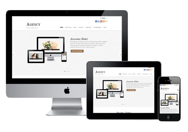 Agency: Responsive Theme for Design Agencies