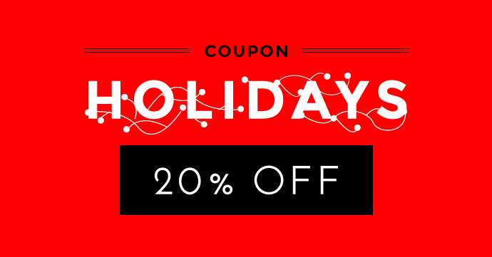 Happy Holiday 20% Sale