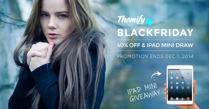 Black Friday 40% SALE & iPad Mini Giveaway!
