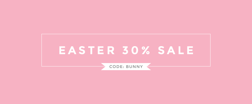 Easter Sale: 30% OFF