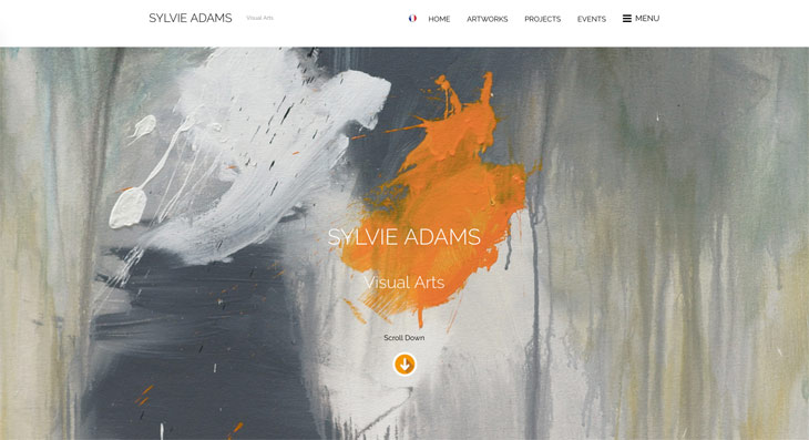 sylvie adams homepage image