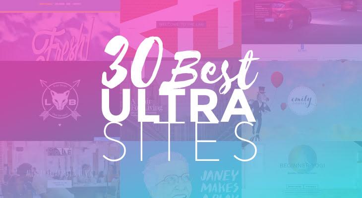 Top 30 Ultra WordPress Sites!