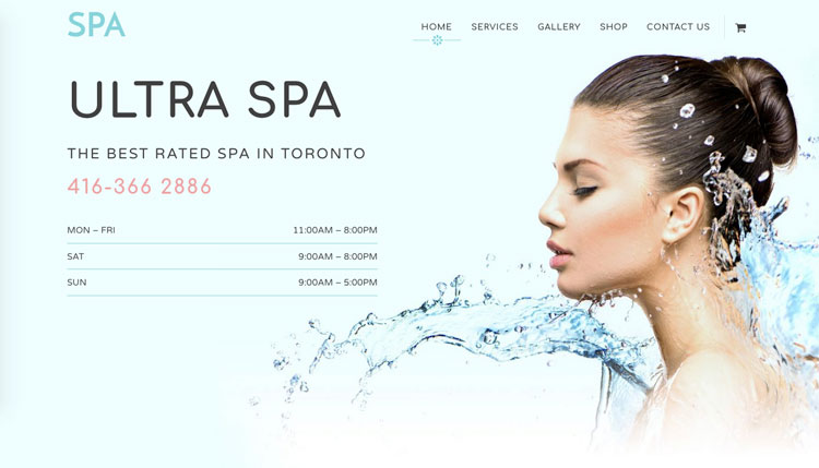 Relax with the New Ultra Spa Skin!