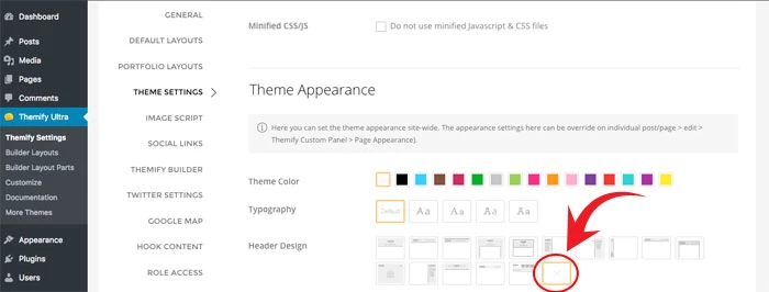 How to Design a Custom Header with the Themify Builder Themify