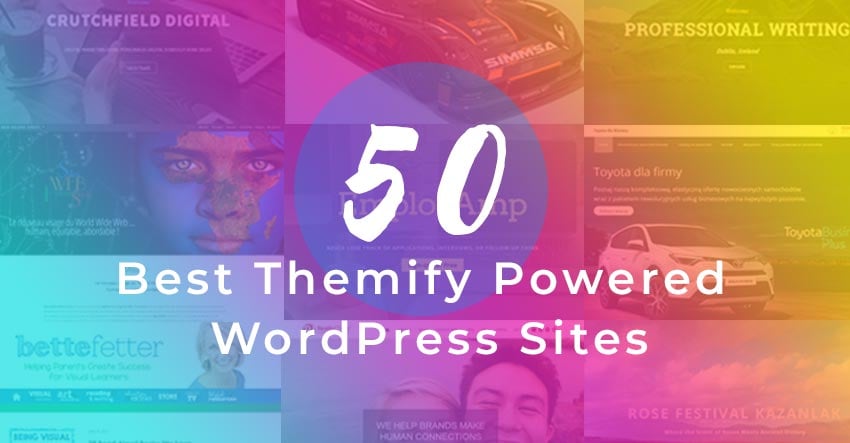 50 Best Themify Powered WordPress Sites!