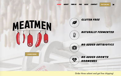 Meatmen Screenshot