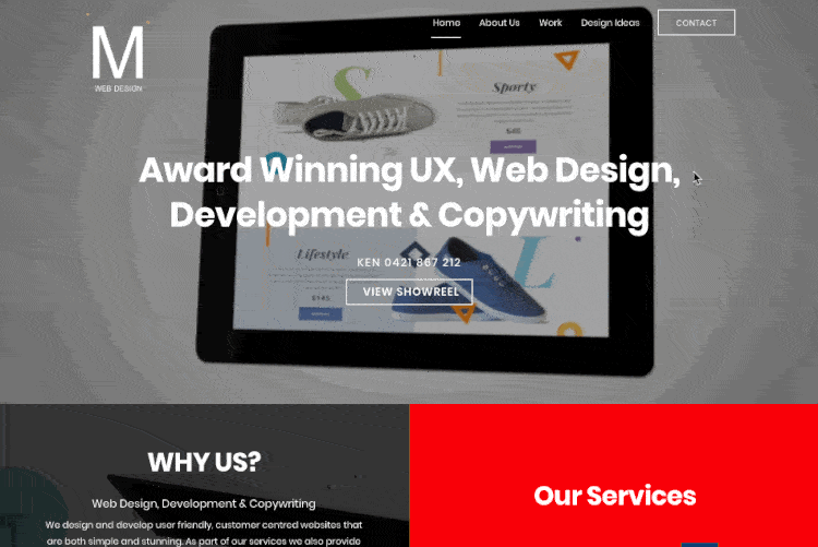 Winning Site M Web Design