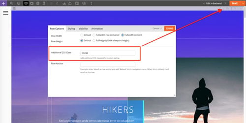 Titl 3D Code input field