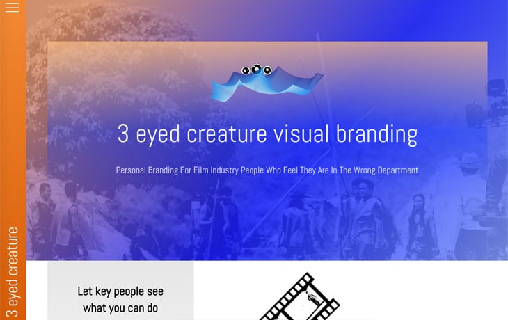3 eyed creature homepage