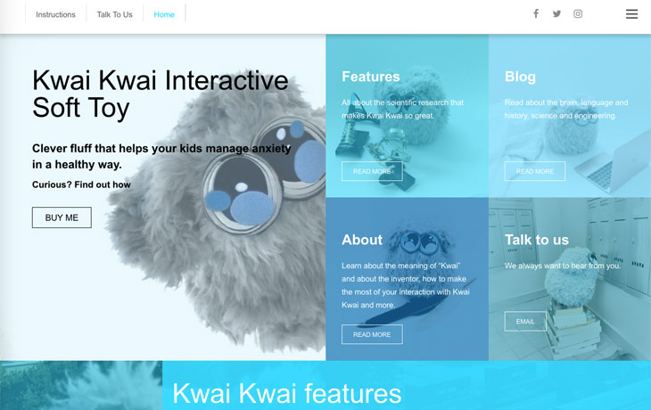 Kwaikwai homepage