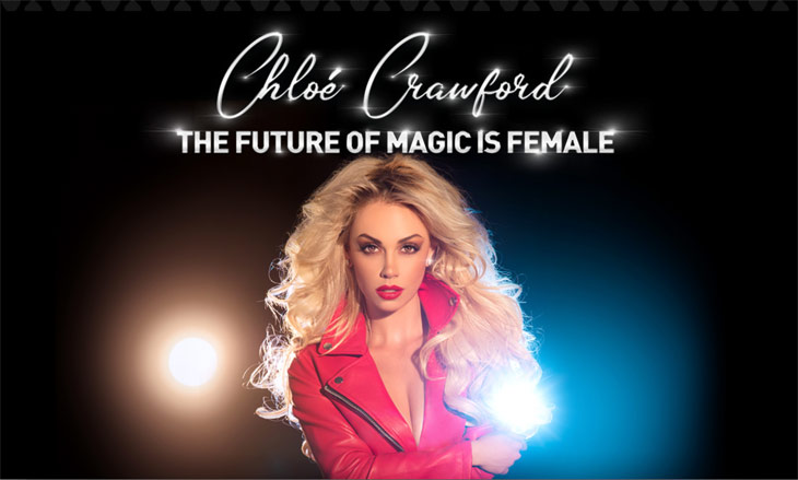 How I Built Websites For High Profile Magical Performers, Including the “World’s Sexiest Magician” Chloe Crawford