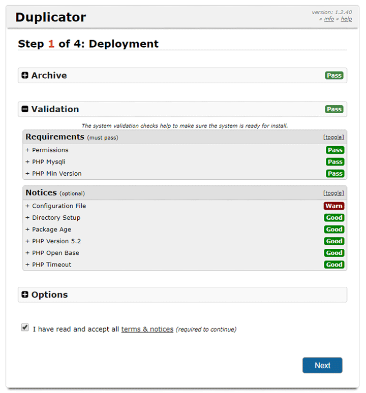 Duplicator Installer