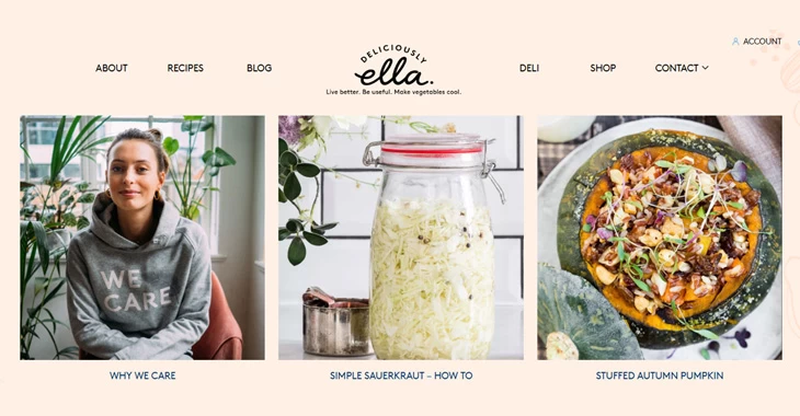 Themify Tutorial Top 10 Lifestyle Blogs Deliciously Ella