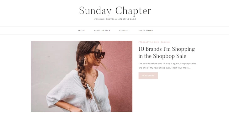 Themify Tutorial Top 10 Lifestyle Blogs The Sunday Chapter