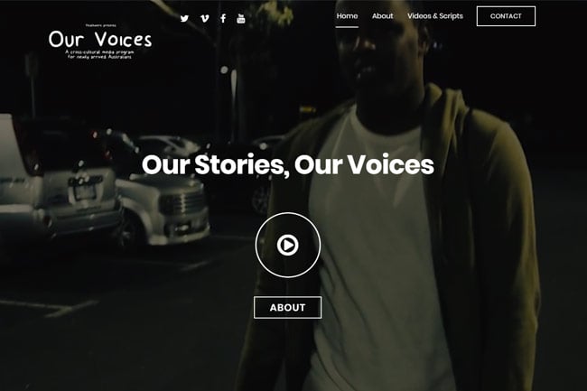 Our Voices Australia WordPress Themify Ultra Theme