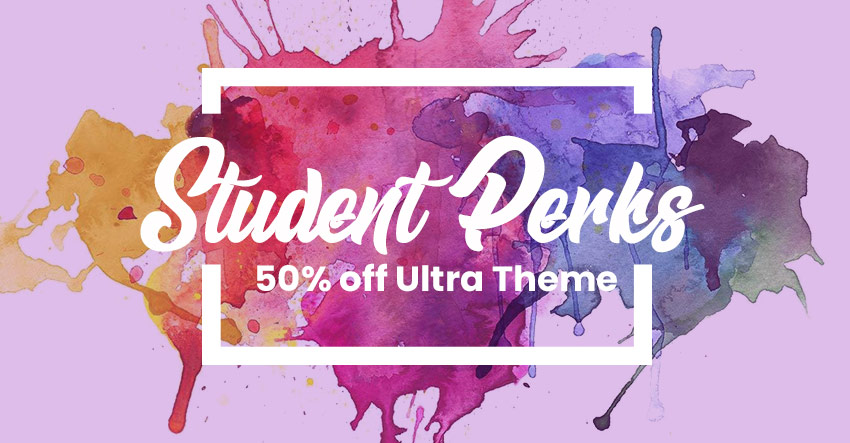 Student Discount: Sign Up Today & Get 50% Off Themify!