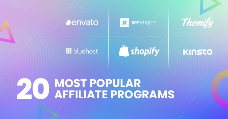 Themify Tutorial 20 Most Popular Affiliate Programs