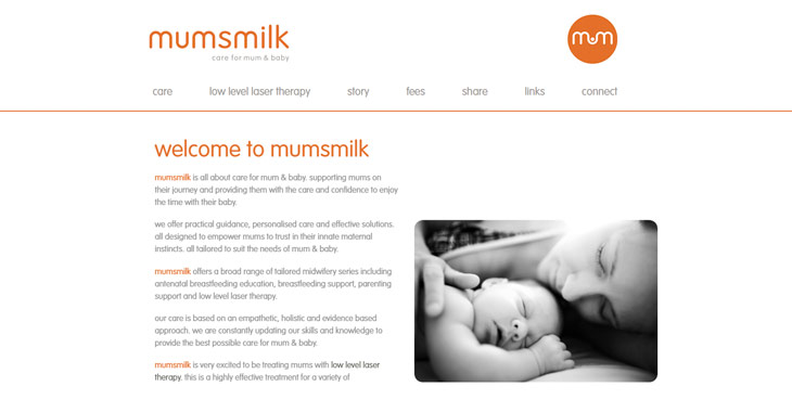 Mum's Milk WordPress Themify Ultra Theme