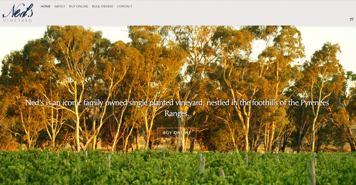 Neds Vineyard WordPress Themify Ultra Theme