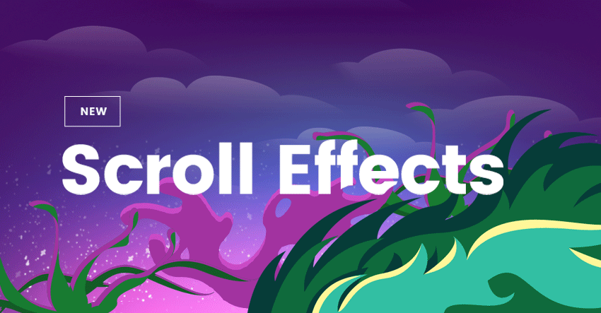 New Visually Stunning Scroll Effects + Bonus Feature!