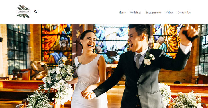 Den Montero WordPress Photography Themify Site screenshot