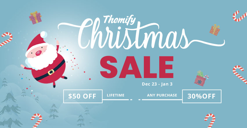 Themify Christmas Sale Holiday Sale 2019