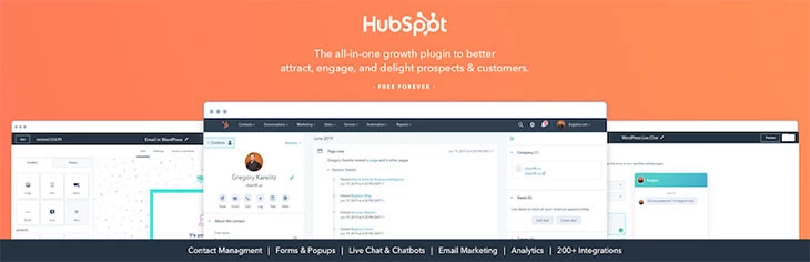 HubSpot website