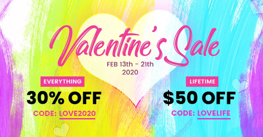 Themify’s Valentine’s Day Sale 2020!