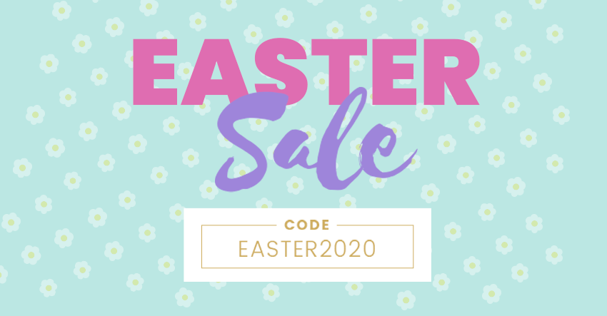 Happy Easter 2020 – 30% Off Everything Sale!