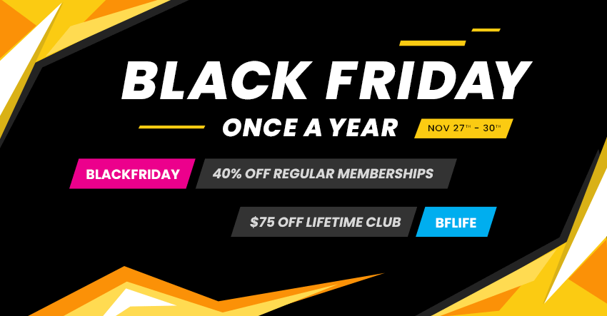 Black Friday Sale 2021 – 40% Off Lifetime Club • Themify