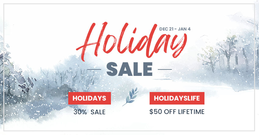 2020 Holiday Sale
