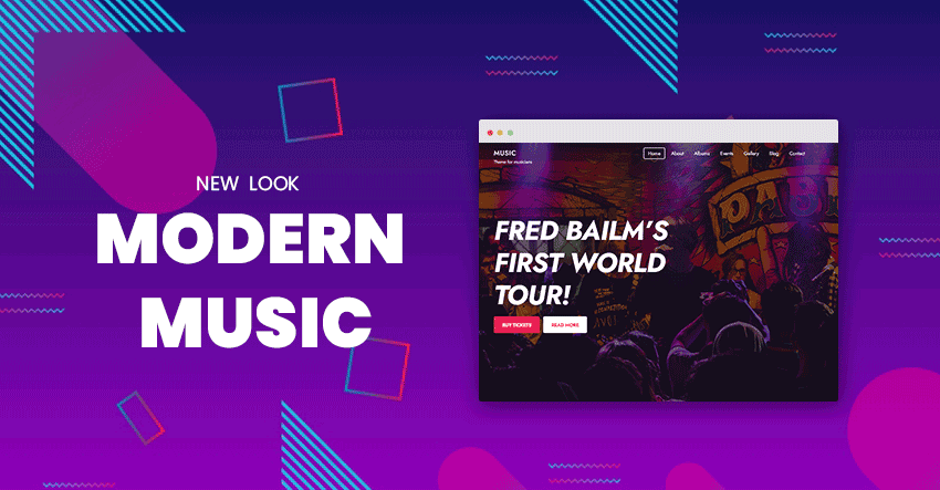 Music Modern Skin