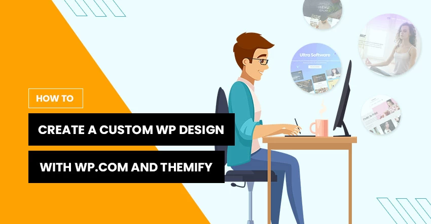 custom wordpress blog design