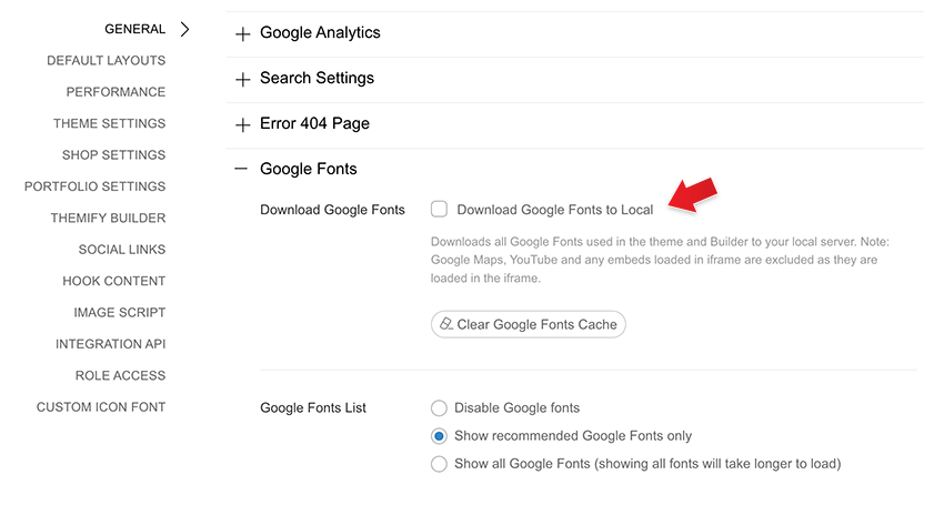 Download Google Fonts to Local